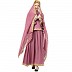 Lehenga abaya with matching Hijab- Puce Pink Lehenga abaya with matching Hijab- Puce Pink